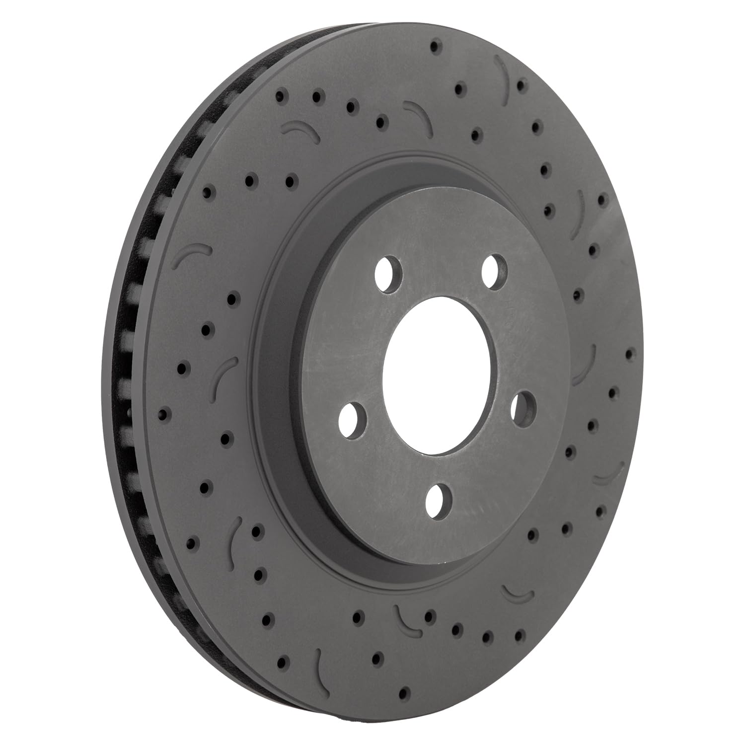 Hawk Performance Talon Rotors Cross-Drilled and Slotted HTC4049