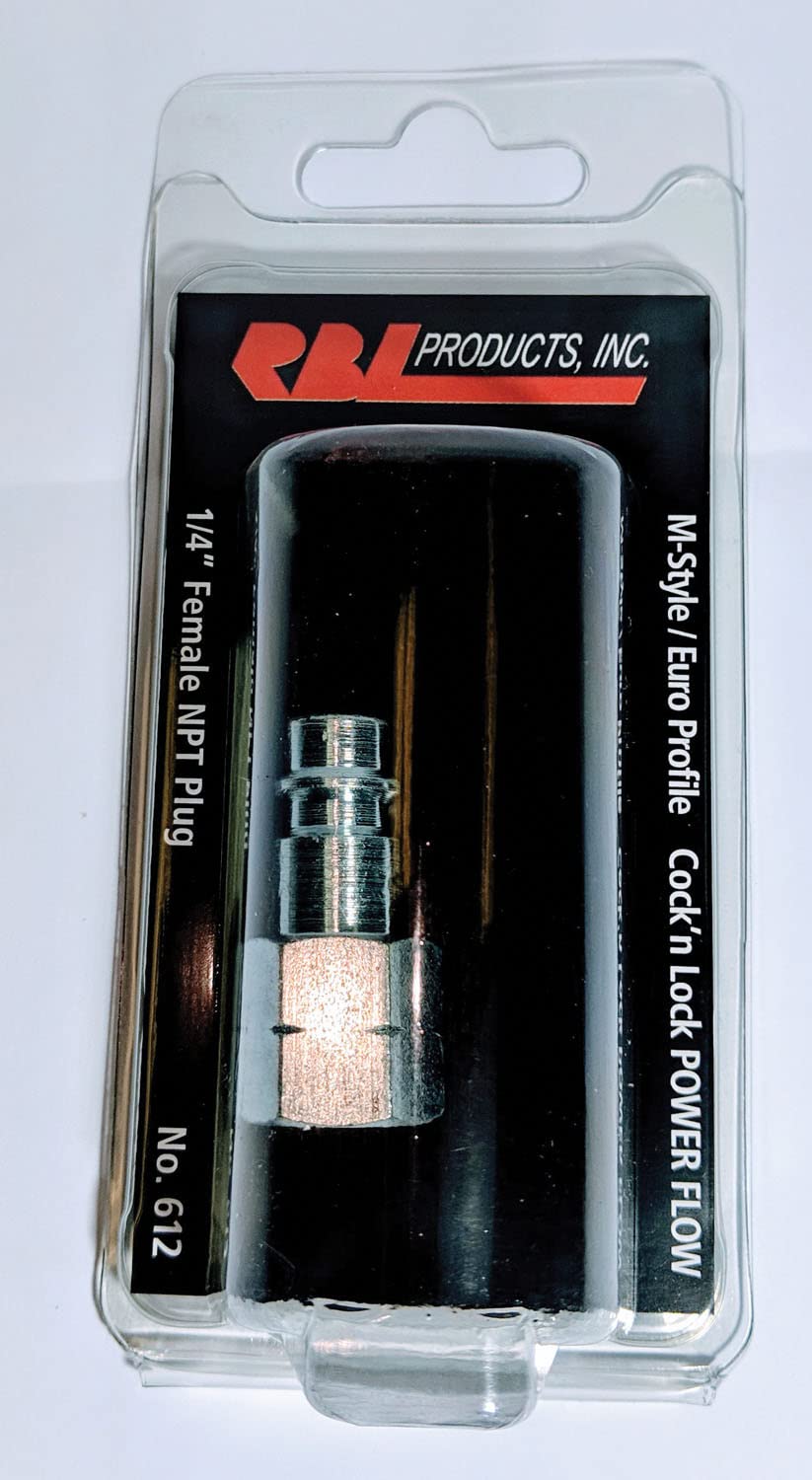 1/4" Plug, Female Npt RBL Products, Inc. 612