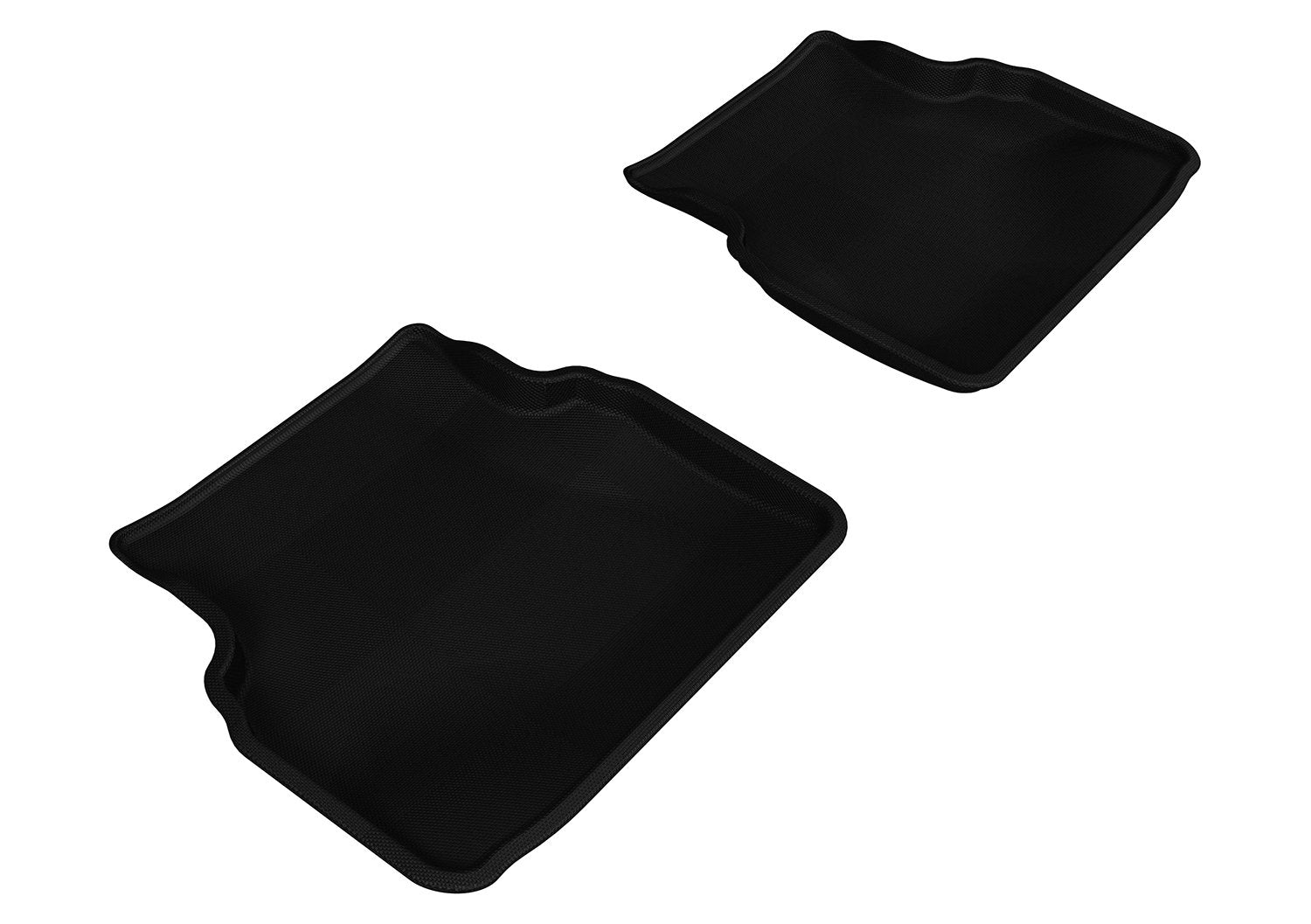 3D MAXpider Kagu Custom Fit Floor Mat (Black) Compatible with Subaru Impreza Sedan 2002-2007 - R2