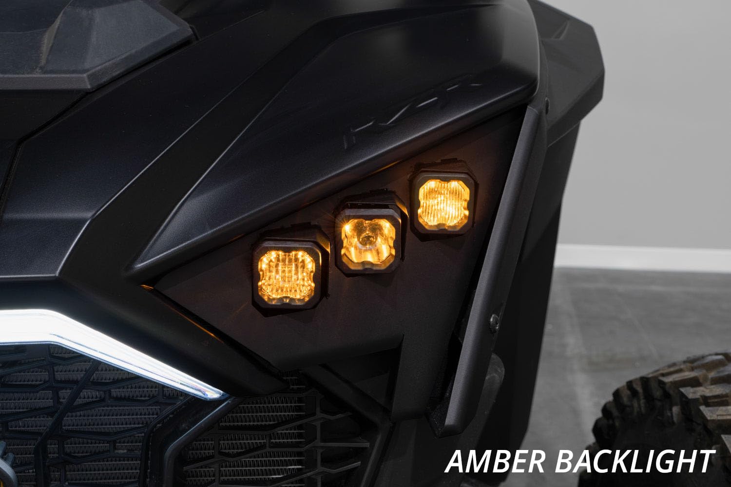 Diode Dynamics SSC1 LED Headlight Kit for Polaris RZR Pro compatible 2020-2023, SSC1 Sport