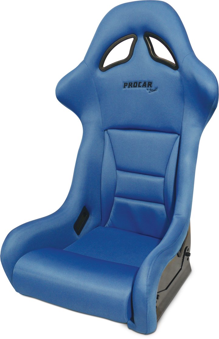 Blue Velour Racing Drifter Fixed Back Common Seat ProCar by Scat 80-1780-65