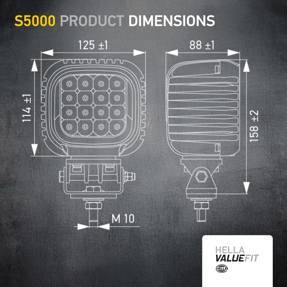 Hella - WORKLIGHT WA 0GR MD12-30DT S5000 2. 357109231