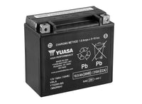 Yuasa YTX20H-BS Battery, Multicolor, YUAM62RBH One Size