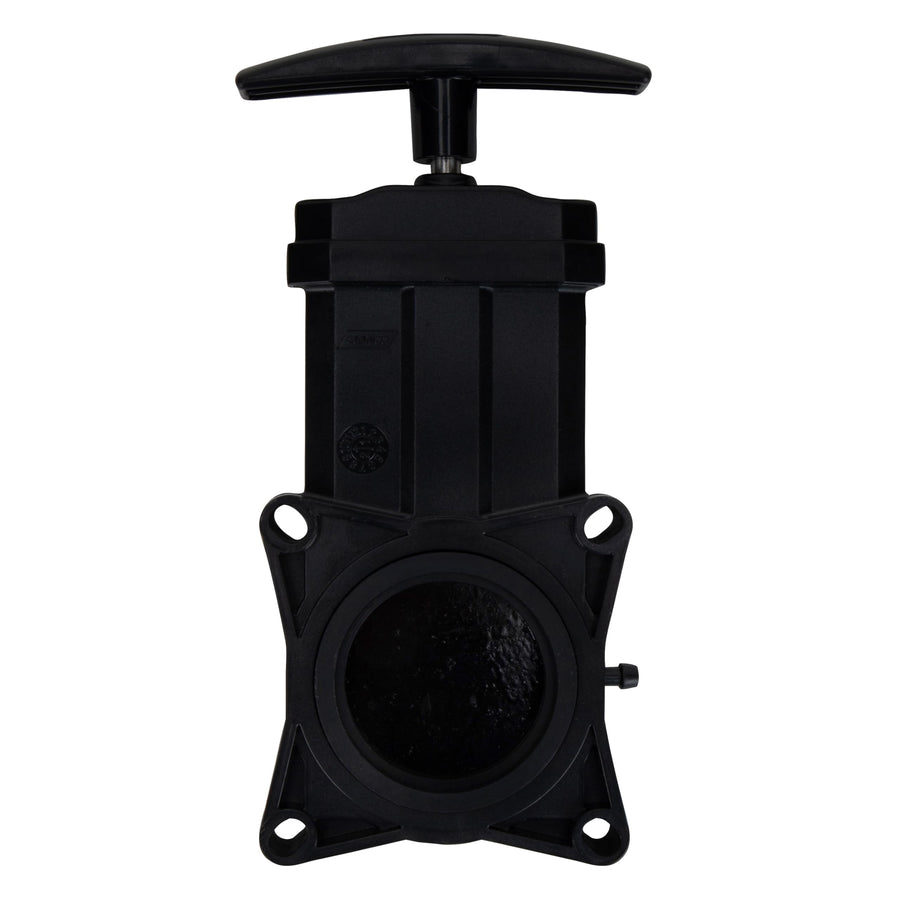 Waste Valve Camco RV Replacement with Handle - Features Durable Plastic Handle & 1.5-Inch Diameter Valve Opening (39503)