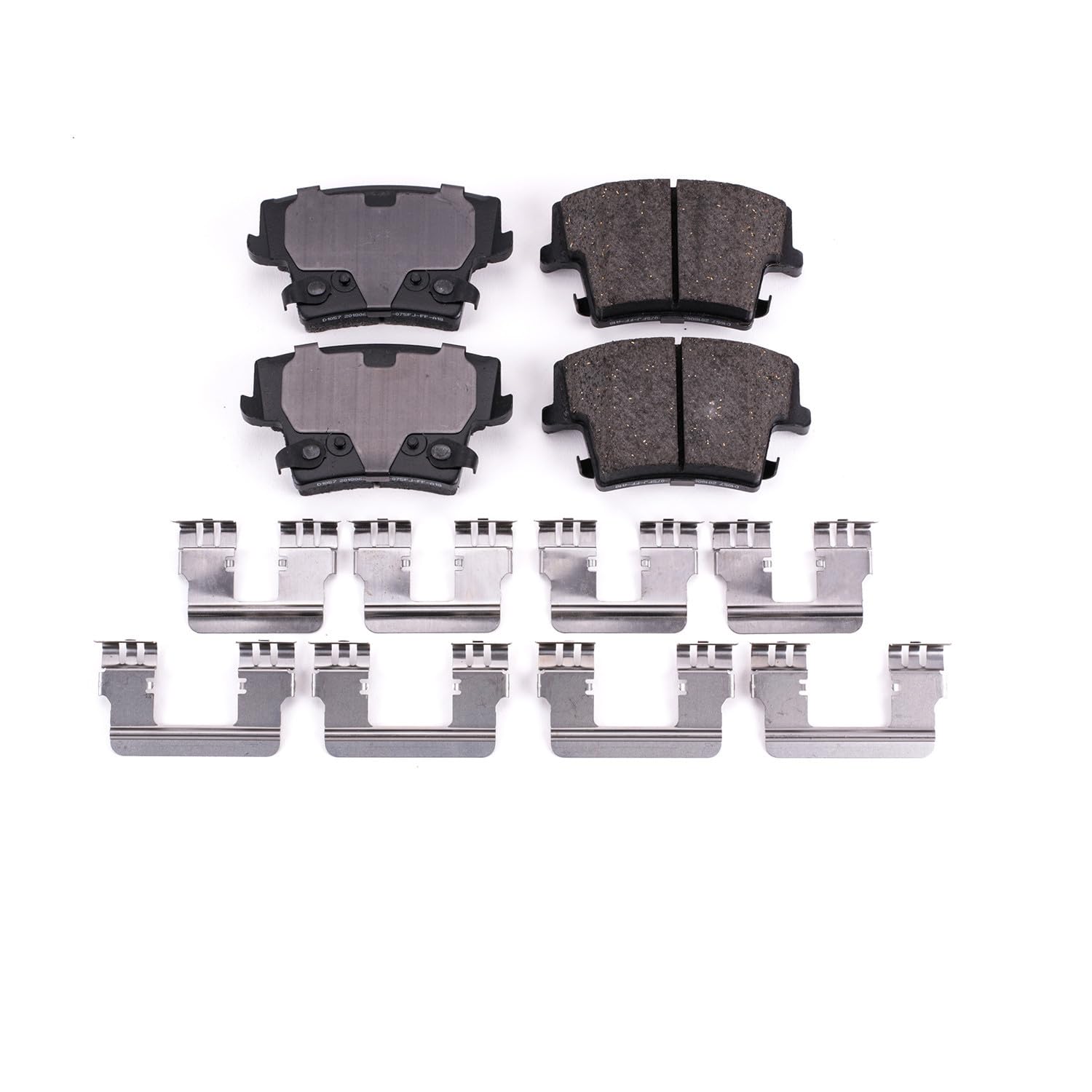 Power Stop Front Brake Kit For Chrysler 300 2005-23 |Dodge Charger 2006-23 |Challenger 2009-23 |Magnum 2005-08 - Ceramic Brake Pads With Installation Hardware, 17-1057