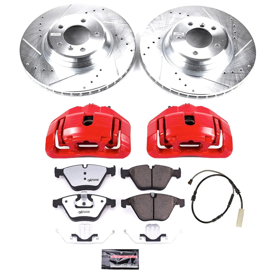 Z26 Power Stop KC7022-26 Front Street Warrior Brake Kit BMW