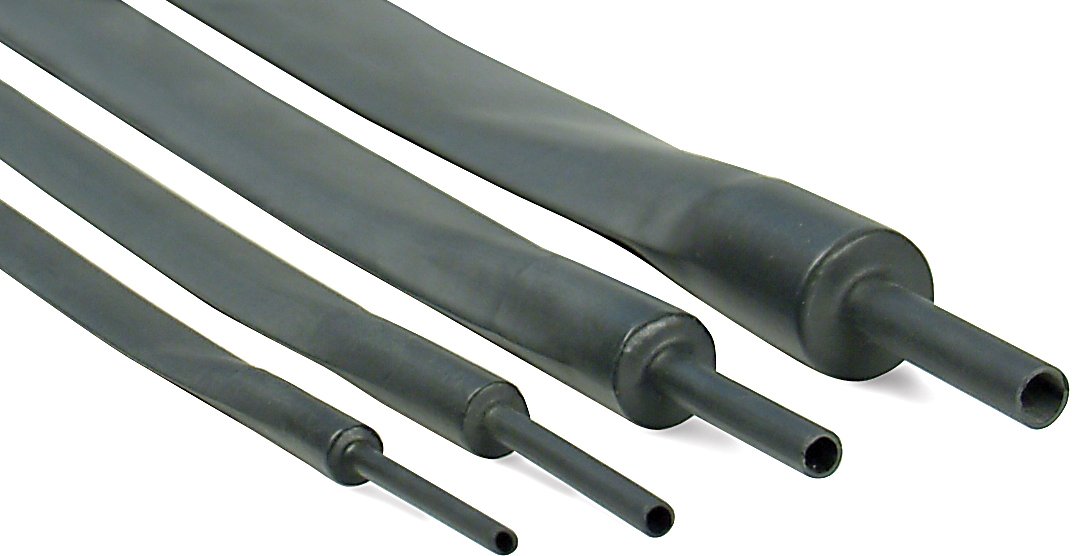 Hi-Temp Design Engineering 010836 9/12/ 18/ 24mm x 2' each Heat Shrink Tubing Kit for Wires and Cables