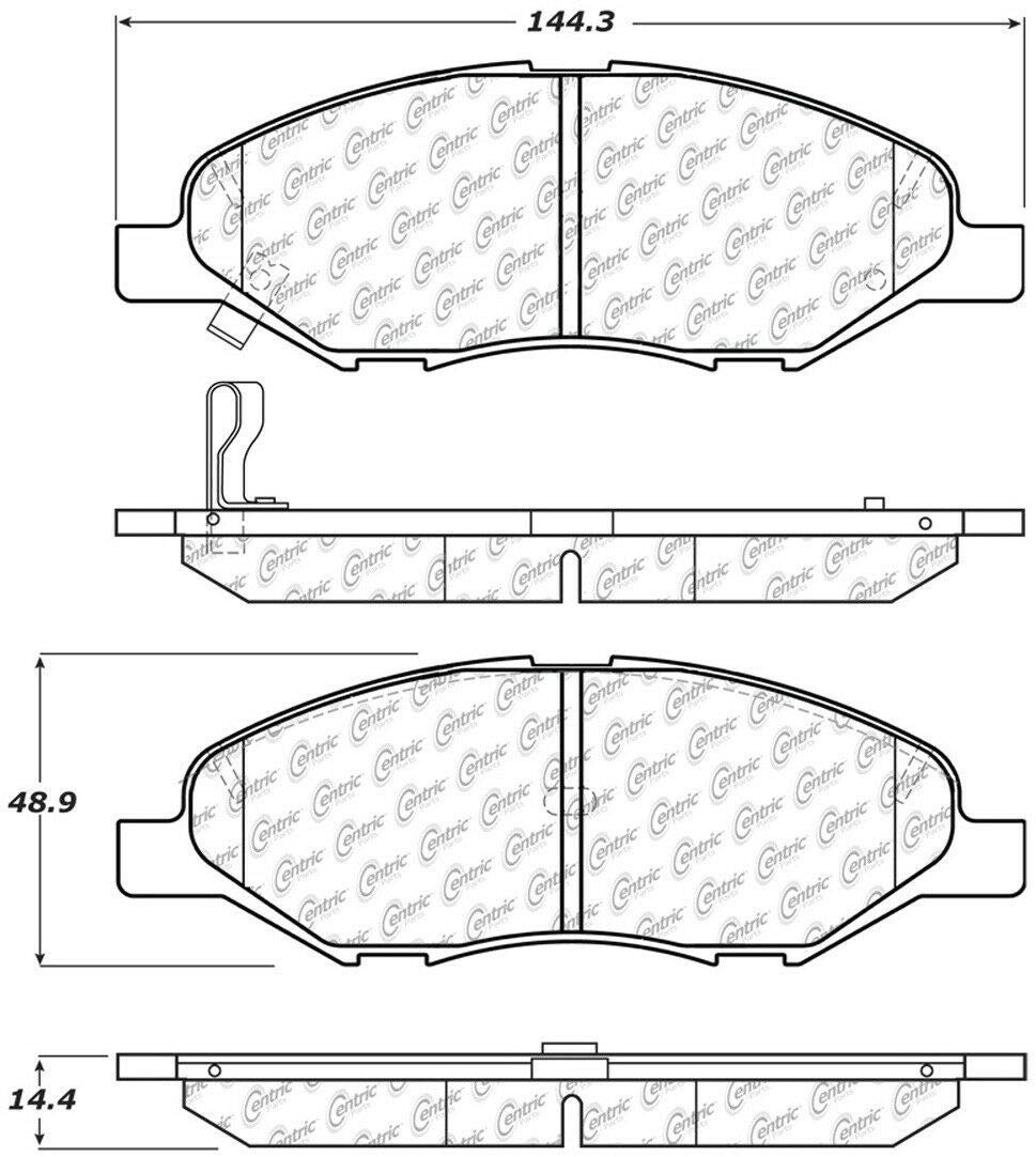 Premium Centric Parts Ceramic 301.13450