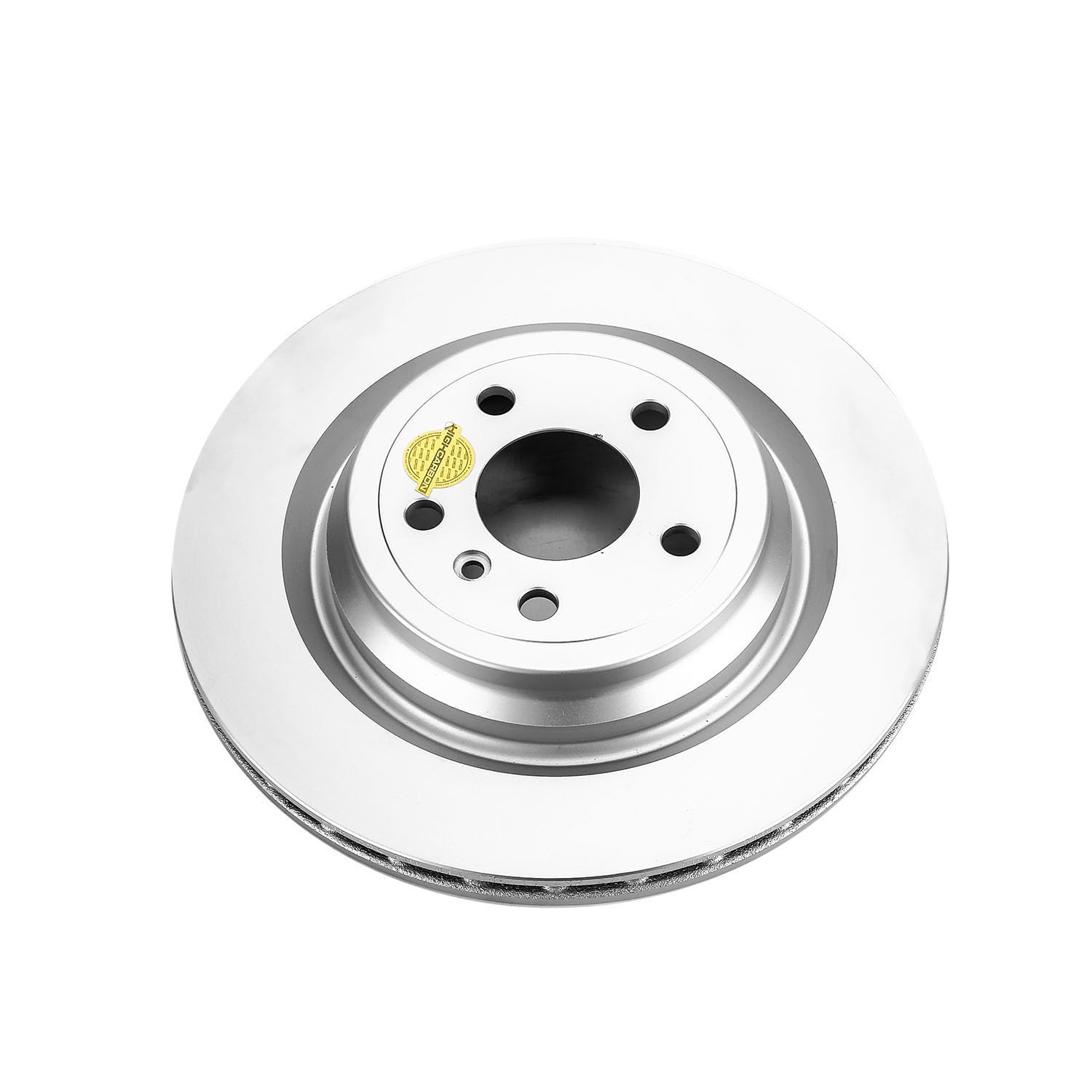 Power Stop EBR1453EVC Genuine Geomet Coated Rear Brake Rotor For GLE300d, GLE350, GLE3, GLE400, GLE, GLE43 AMG, GLE450, GLE550e, ML, ML350, ML, ML550 [Model Specific]
