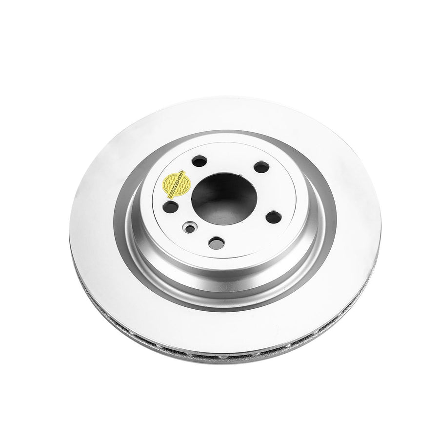 Power Stop EBR1453EVC Genuine Geomet Coated Rear Brake Rotor For GLE300d, GLE350, GLE3, GLE400, GLE, GLE43 AMG, GLE450, GLE550e, ML, ML350, ML, ML550 [Model Specific]