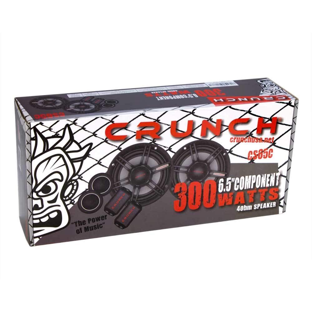 CS65C Crunch CS Series 6.5" 300-Watt 2-Way Component Speaker System