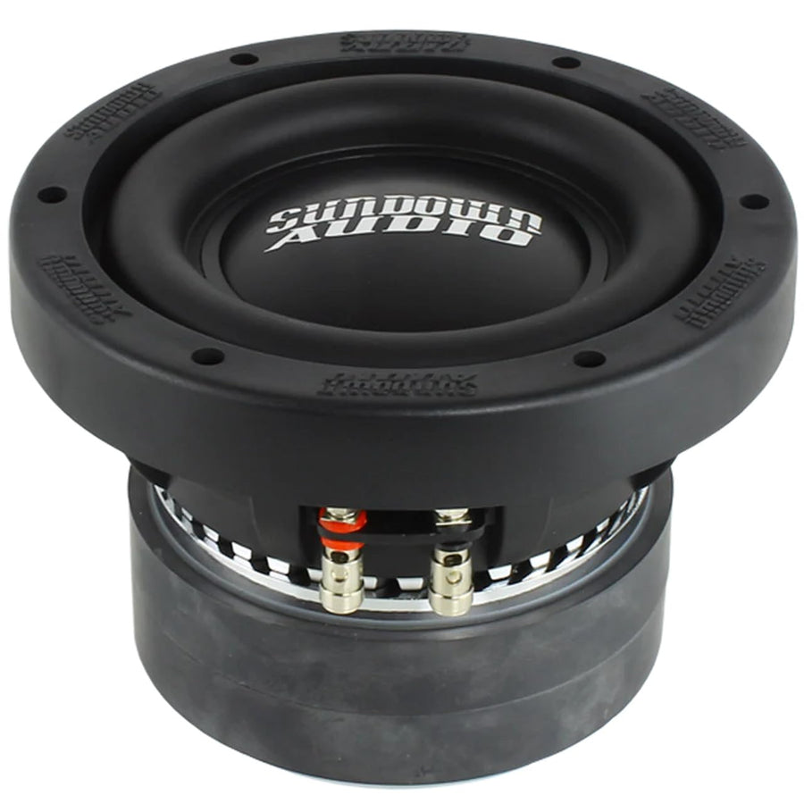 10" Sundown Audio X v.3 Subwoofer – Dual 1 Ohm, 2000W RMS, 3" VC, 30mm Xmax, Hyper-Extended Pole, Mega-Roll v.2 Surround, Triple Stack Magnet, High Excursion Bass