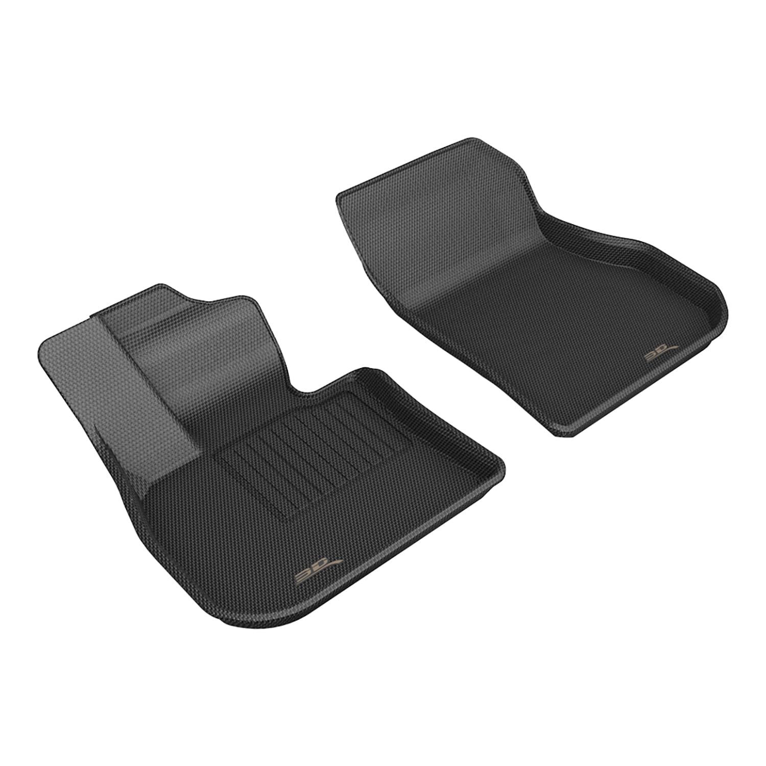 Kagu Floor Mat 3D MAXpider Custom Fit (Black) Compatible with BMW X1 / X2 2023-2026 / Mini Countryman 2025-2026 - Second Row
