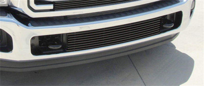 2011-2016 T-Rex Grilles Super Duty Billet Bumper Grille, Black, 1 Pc, Bolt-On - PN #25546B