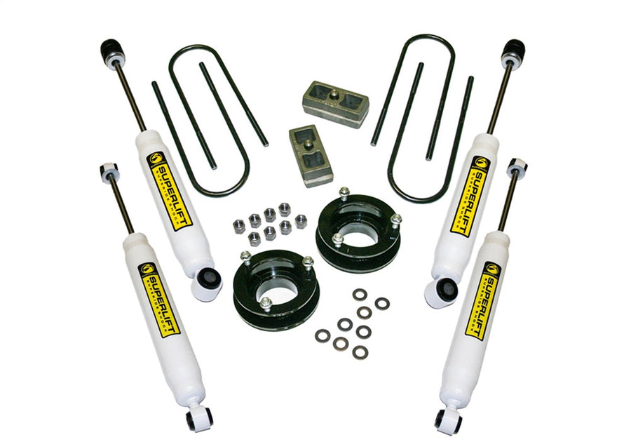 SUPERLIFT SUSPENSION RealTruck 2" Lift Kit for Dodge RAM 2500/3500 | Complete Lift Kit with Front & Rear Shadow Series Shocks | K1005 | Fits 2003-2013 RAM 2500 / 3500 4WD