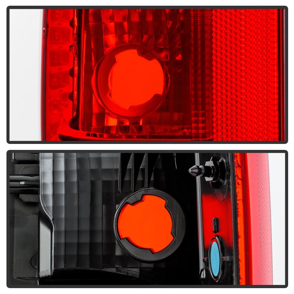 Ford F250 F350 Spyder (POE) 20-22 Superduty Halogen Tail Light w/Blind Spot Hole - OE Left