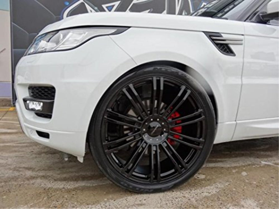 D2 KMX Wheels Wheel with Gloss Black Finish (22x9.5"/5x120mm)