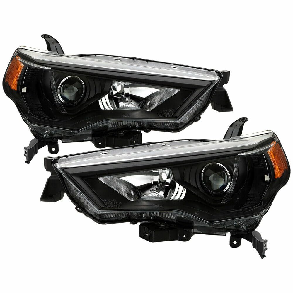 OEM Style Spyder Xtune Headlights (HD-JH-T4R14-AM-BK)