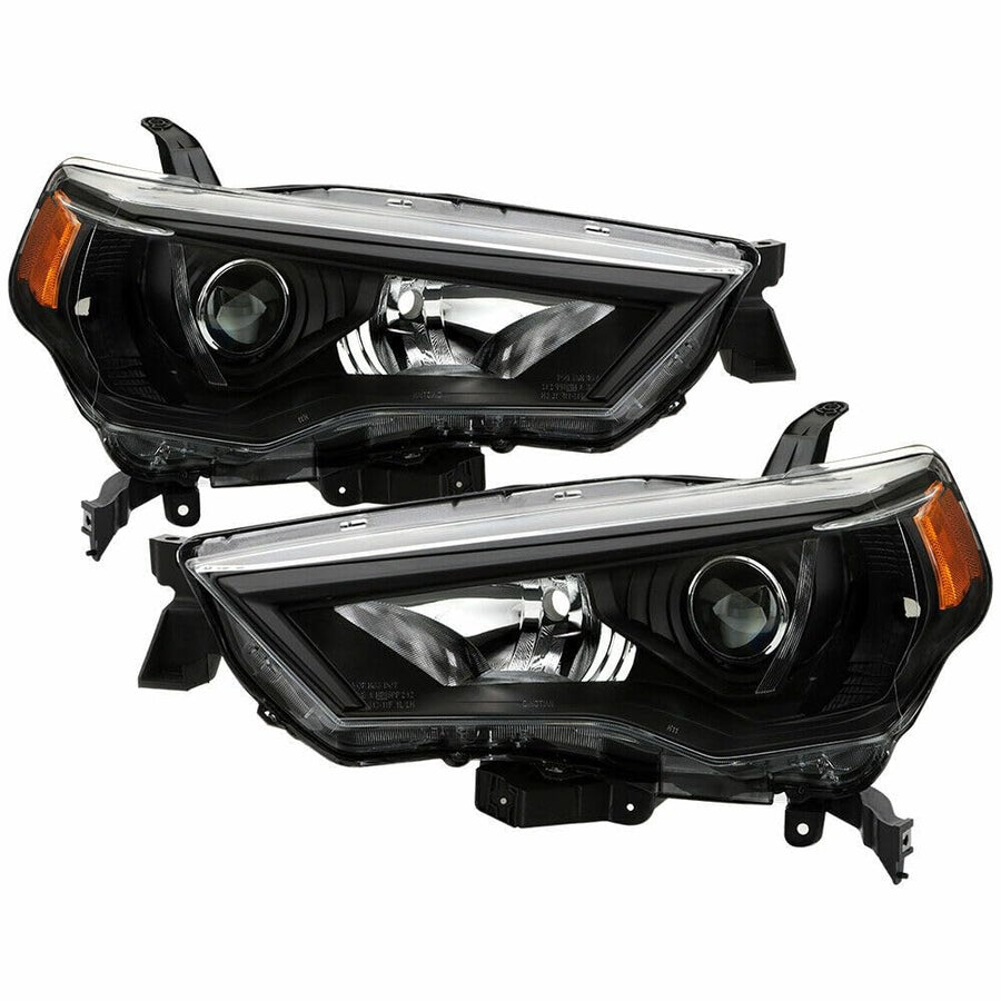 OEM Style Spyder Xtune Headlights (HD-JH-T4R14-AM-BK)