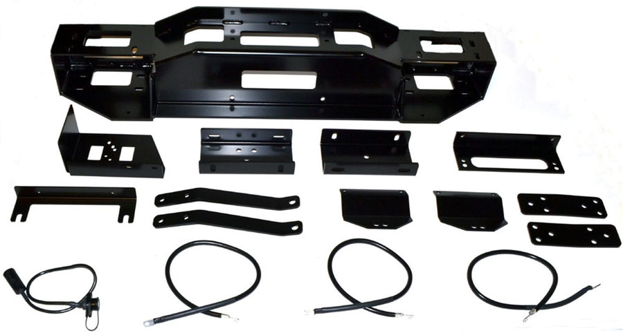 Semi-Hidden WARN 70005 Fixed Winch Mount, Fits: Ford Super Duty F250, F350, F450, F550 (2005-2007)