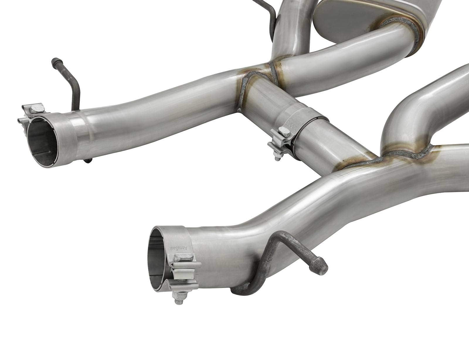 MACH Force-Xp Exhaust System aFe Power (for Chevrolet (3", Axle Back, Stainless Steel))