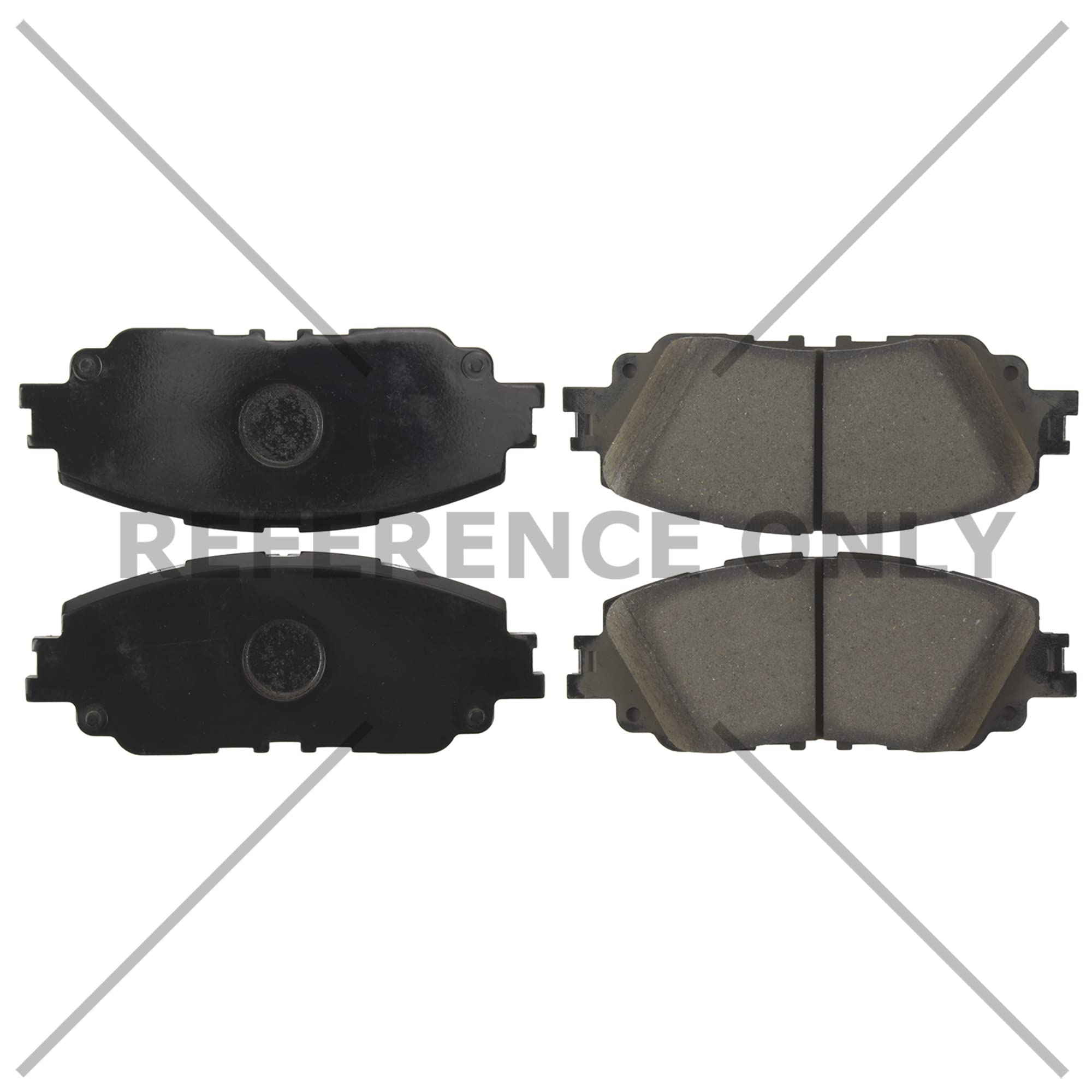Ceramic Brake Pads Posi-Quiet with Shims