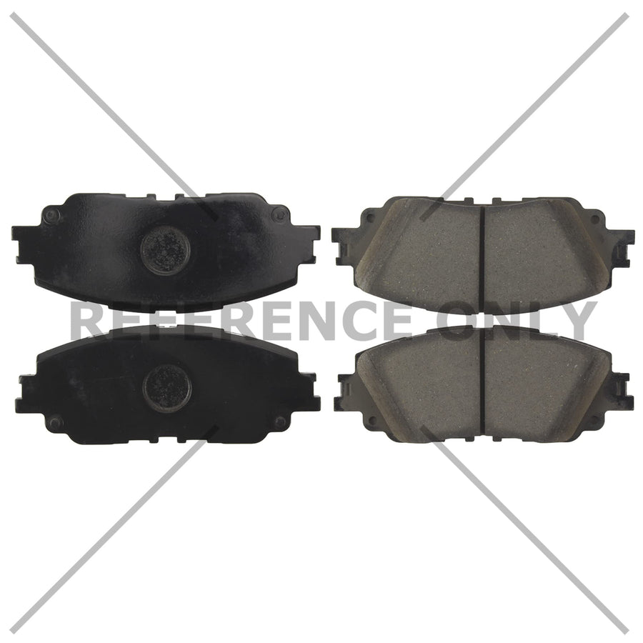 Ceramic Brake Pads Posi-Quiet with Shims