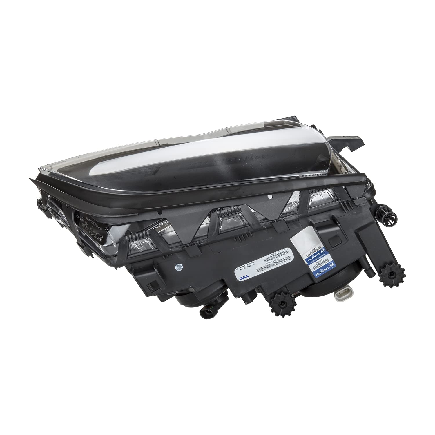 Right TYC Headlight Assembly Compatible with 2002-2005 BMW 3 Series