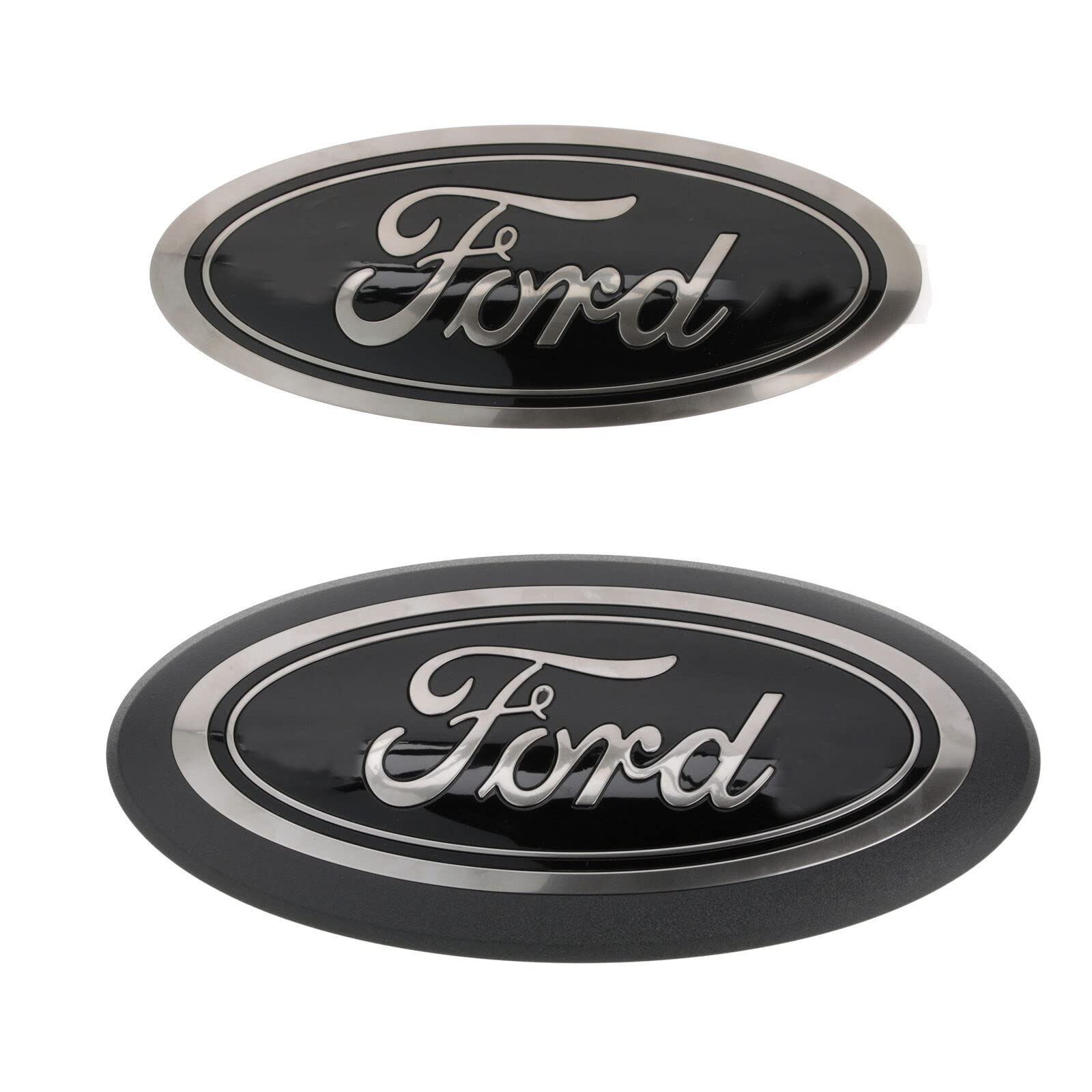 Ford F-150 2018-2023 Front Grille and Rear Tailgate Black Appearance Emblem Kit M-1447-F15B