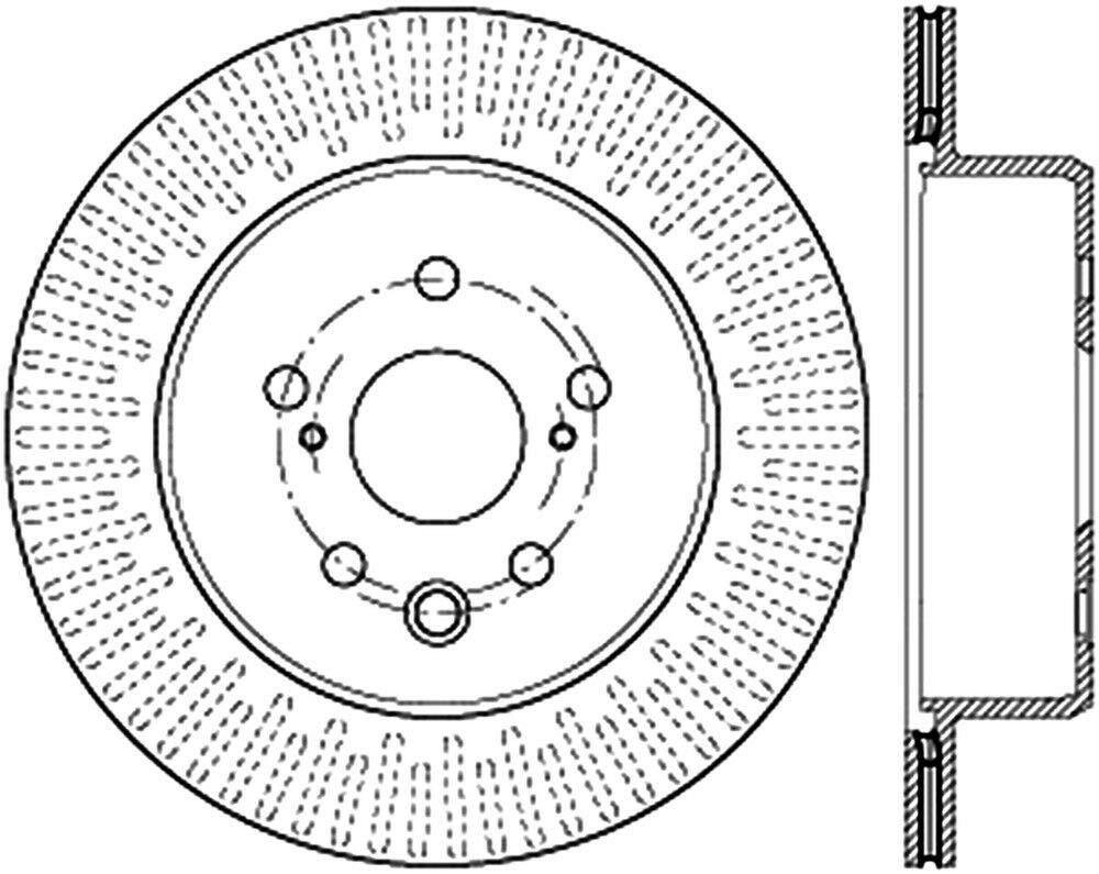Premium StopTech Brake Rotor 120.44189