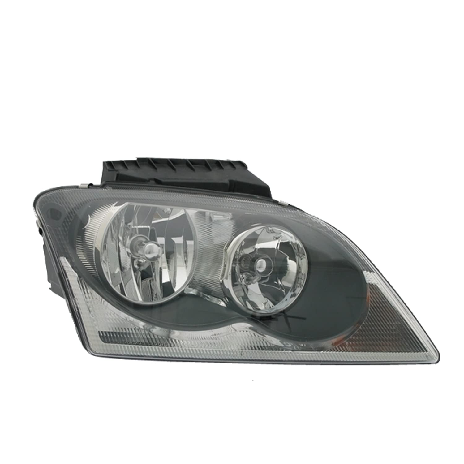 Right TYC Headlight Assembly Compatible with 2003-2007 Cadillac CTS