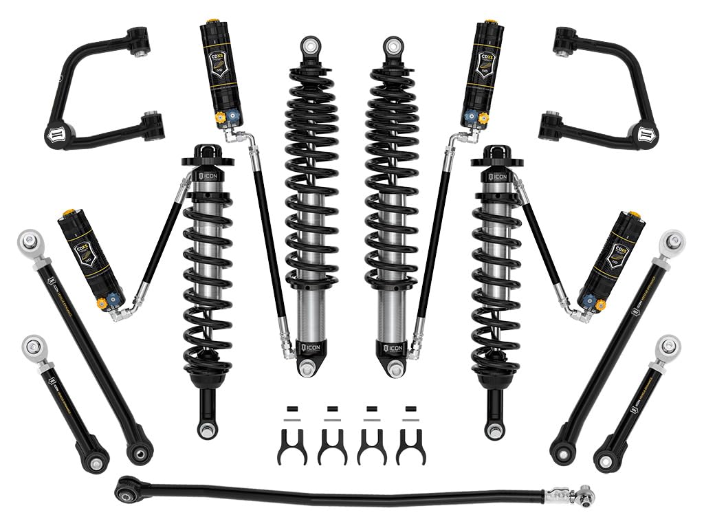 2021-2023 Ford Bronco ICON, Non-Sasquatch, 3-4" Lift, Stage 7 Suspension System, CDXS, Tubular