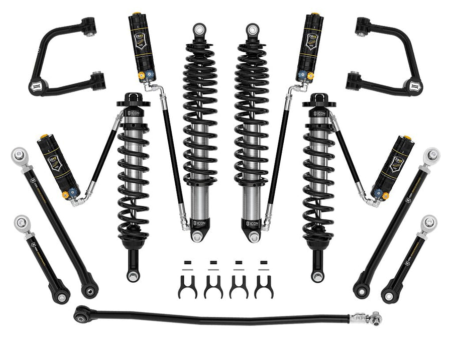 2021-2023 Ford Bronco ICON, Non-Sasquatch, 3-4" Lift, Stage 7 Suspension System, CDXS, Tubular