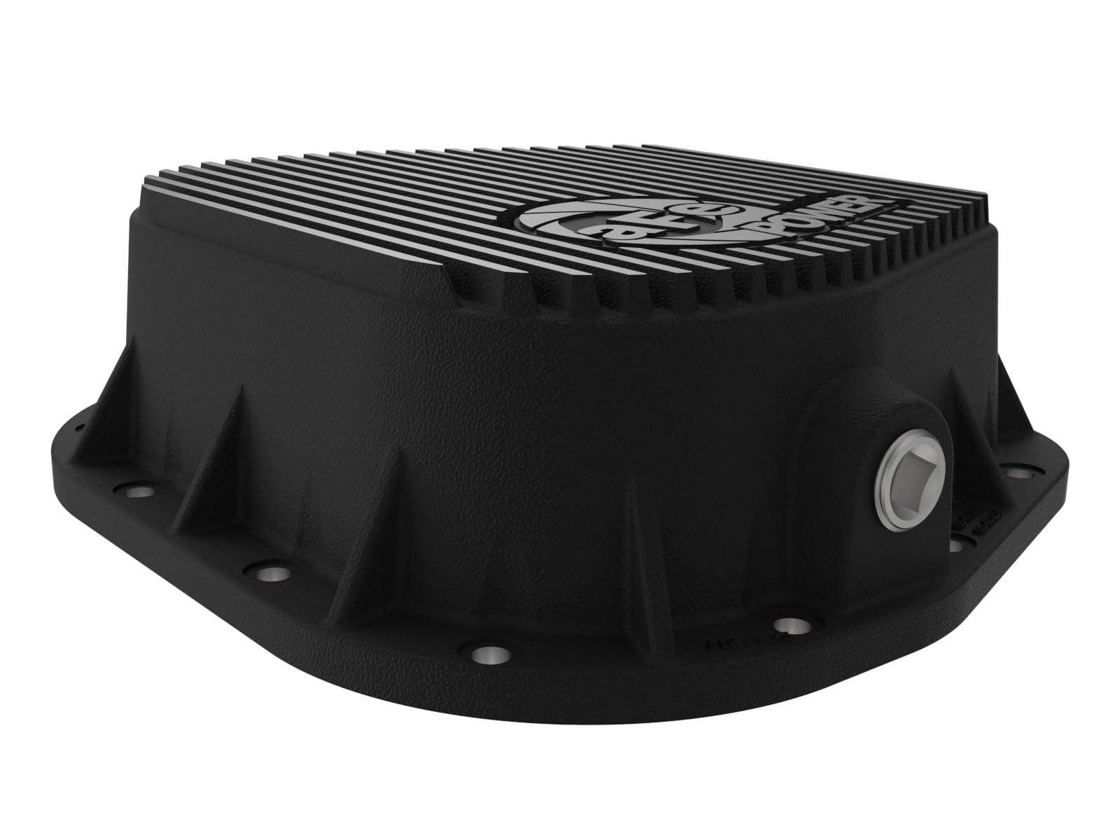 aFe POWER Rear Differential Cover Pro Series Black w/Machined Fins - #46-70152 - Ford F-150 97-23 (9.75-12)