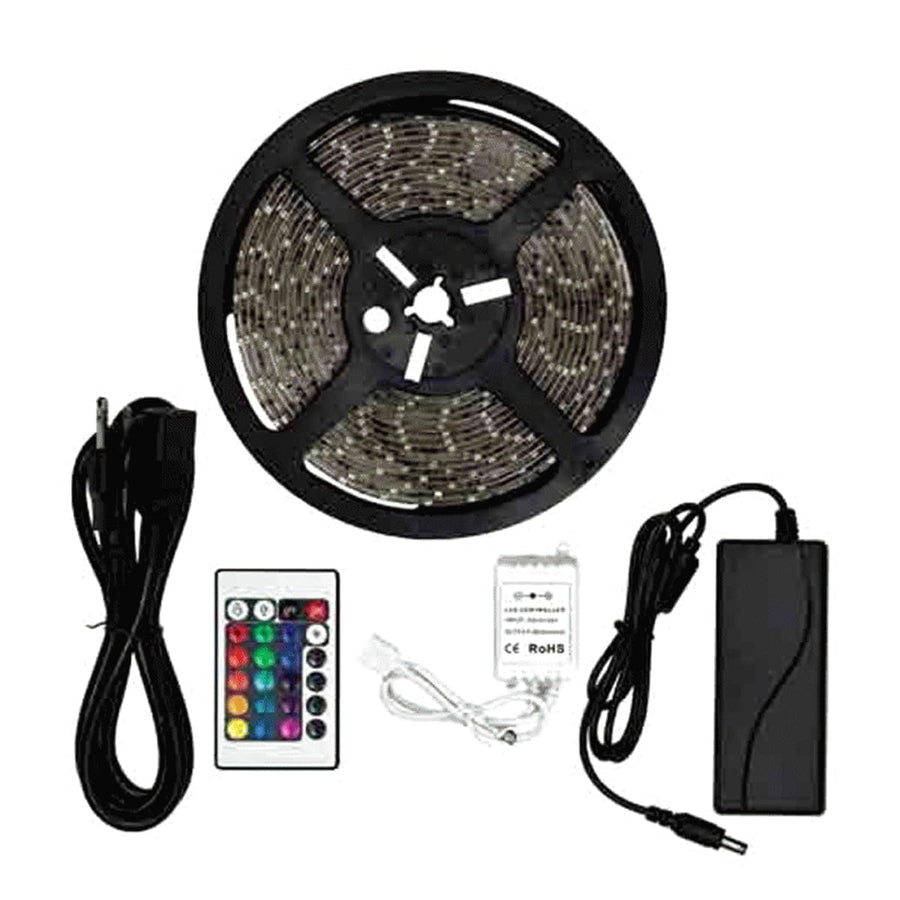5M Heise (LED Type: 3528) 60LED Per M LED Kit - Retail Pack Ea (H-RGB5MRK1)