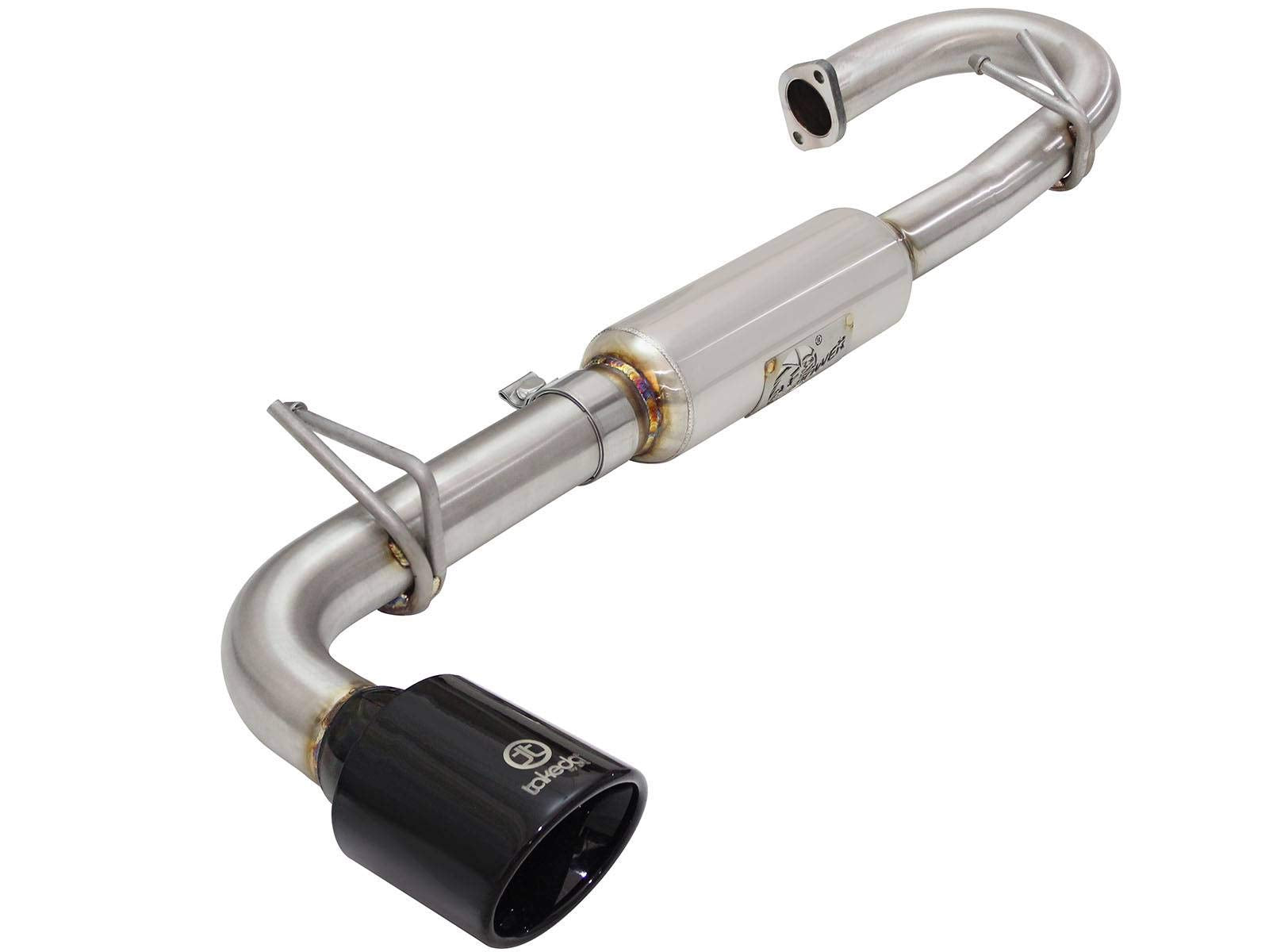 2-1/4" - 2-1/2" aFe Power Stainless Steel Axle-Back Exhaust System 49-36025-B