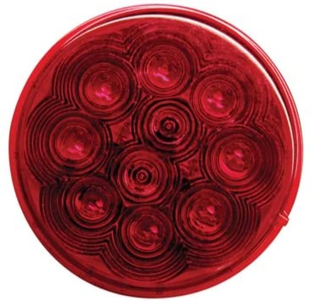 Piranha LED Peterson M417R-2P 4 Stop, Turn Tail Light Red with Adapter Plug