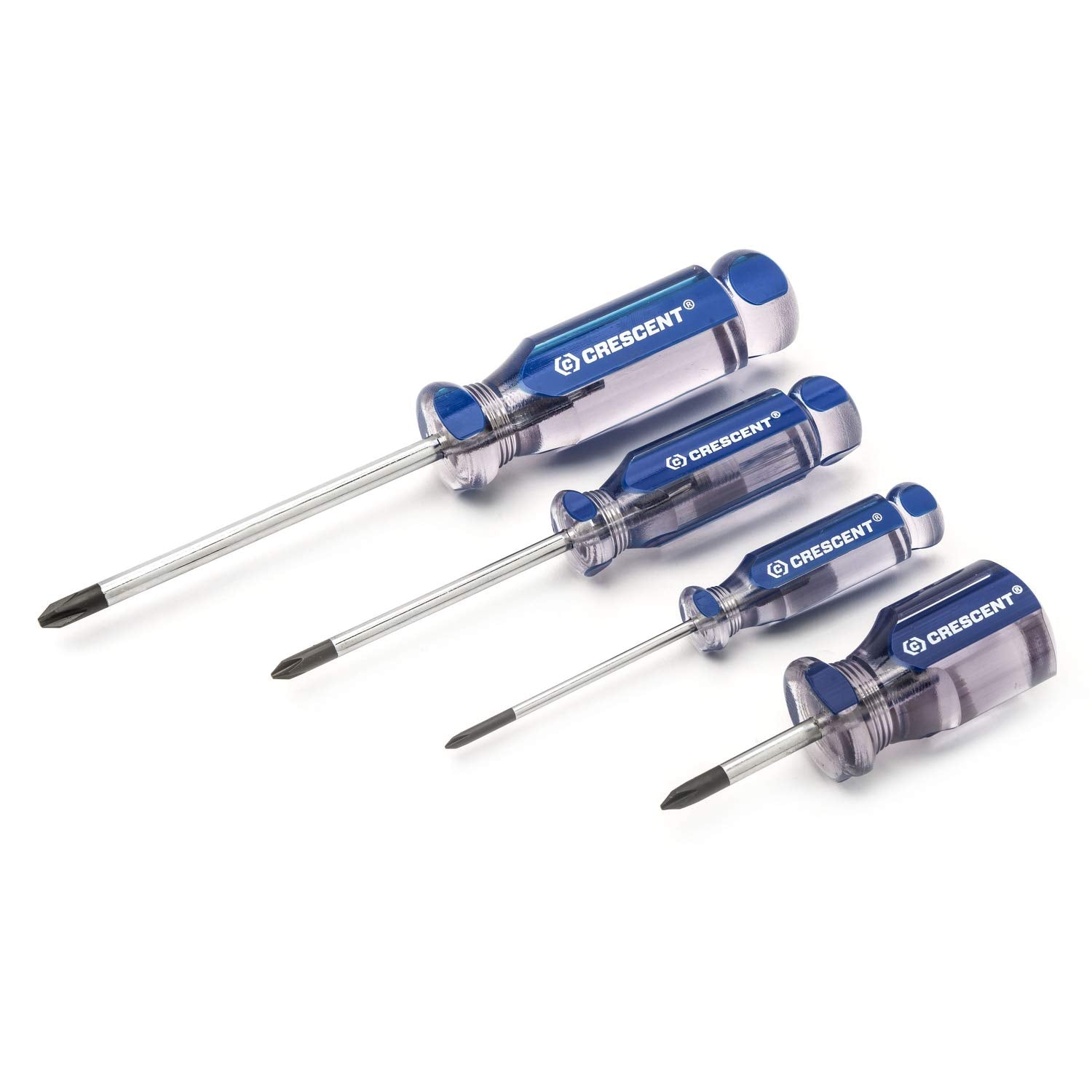4 Pc. Crescent Phillips Acetate Screwdriver Set - CP4PCSET