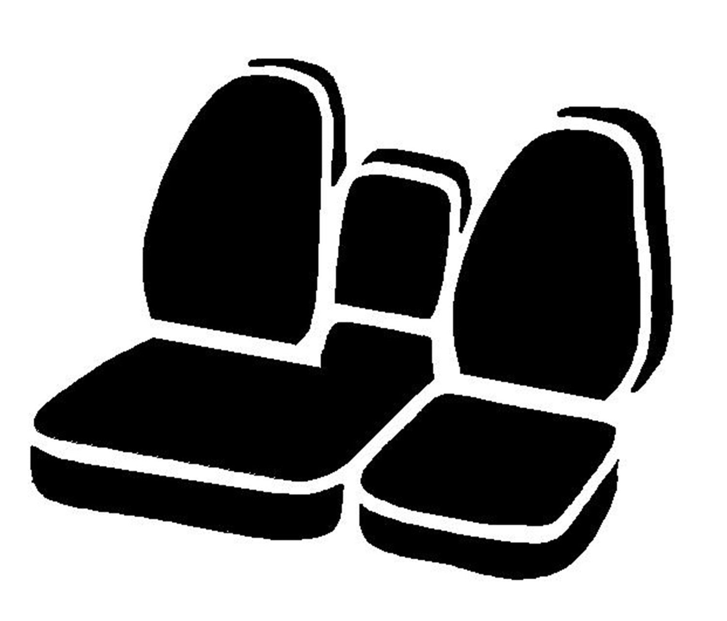 Fia TAUPE SP87-31 Custom Fit Front Seat Cover Split Seat 40/60 - Poly-Cotton, (Taupe)