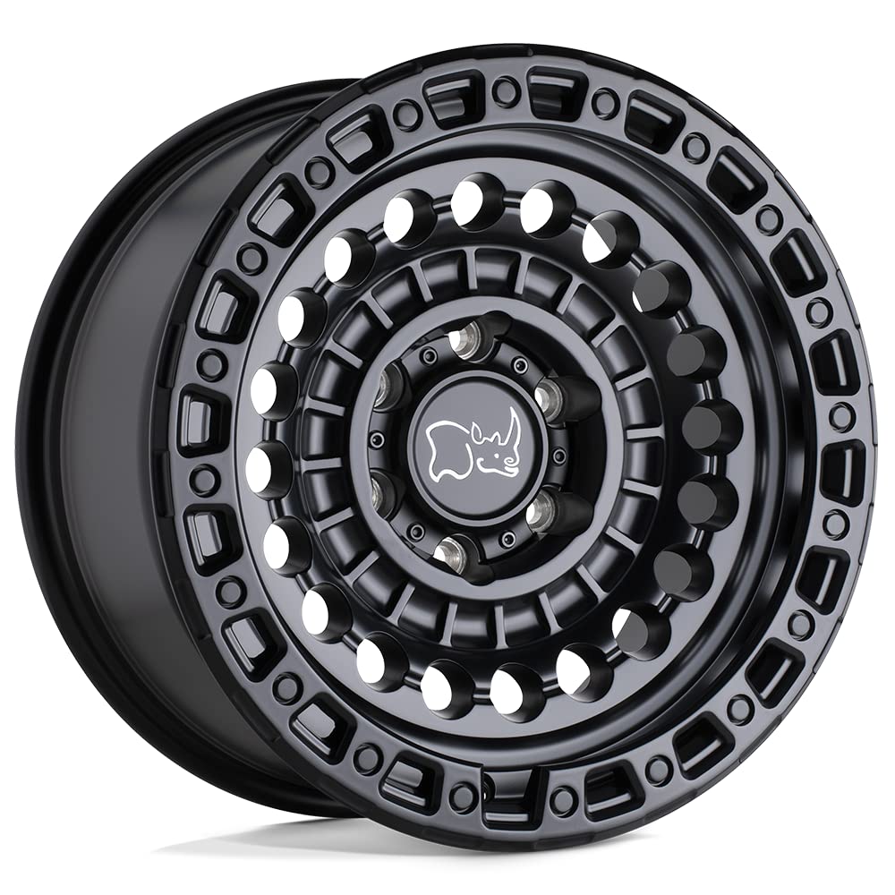 SENTINEL Black Rhino Hard Alloys 17X8.5 6X4.5 4.75 0mm MATTE BLACK - 1785STN006114M76