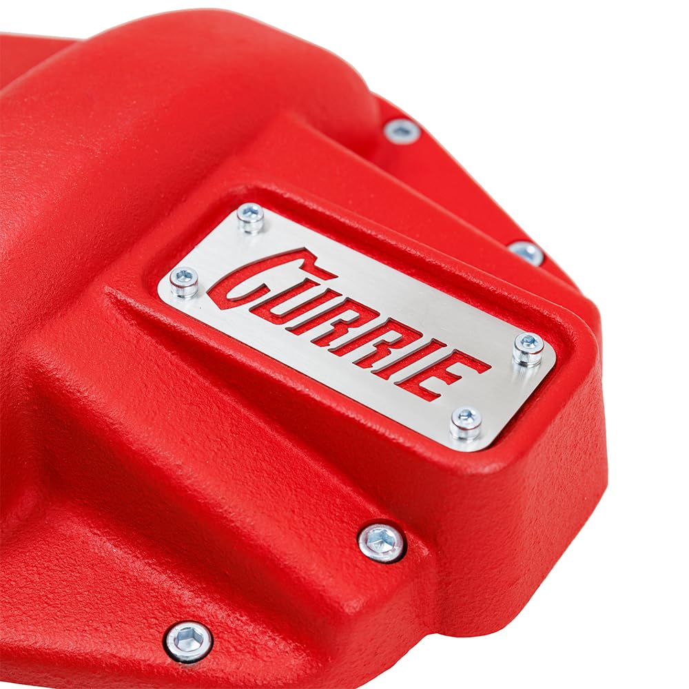 Nodular Iron Currie Differential Cover for Dana 44 (Red)