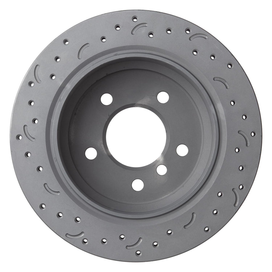 Hawk Performance Cross-Drilled and Slotted HTC4741 Talon Rotors