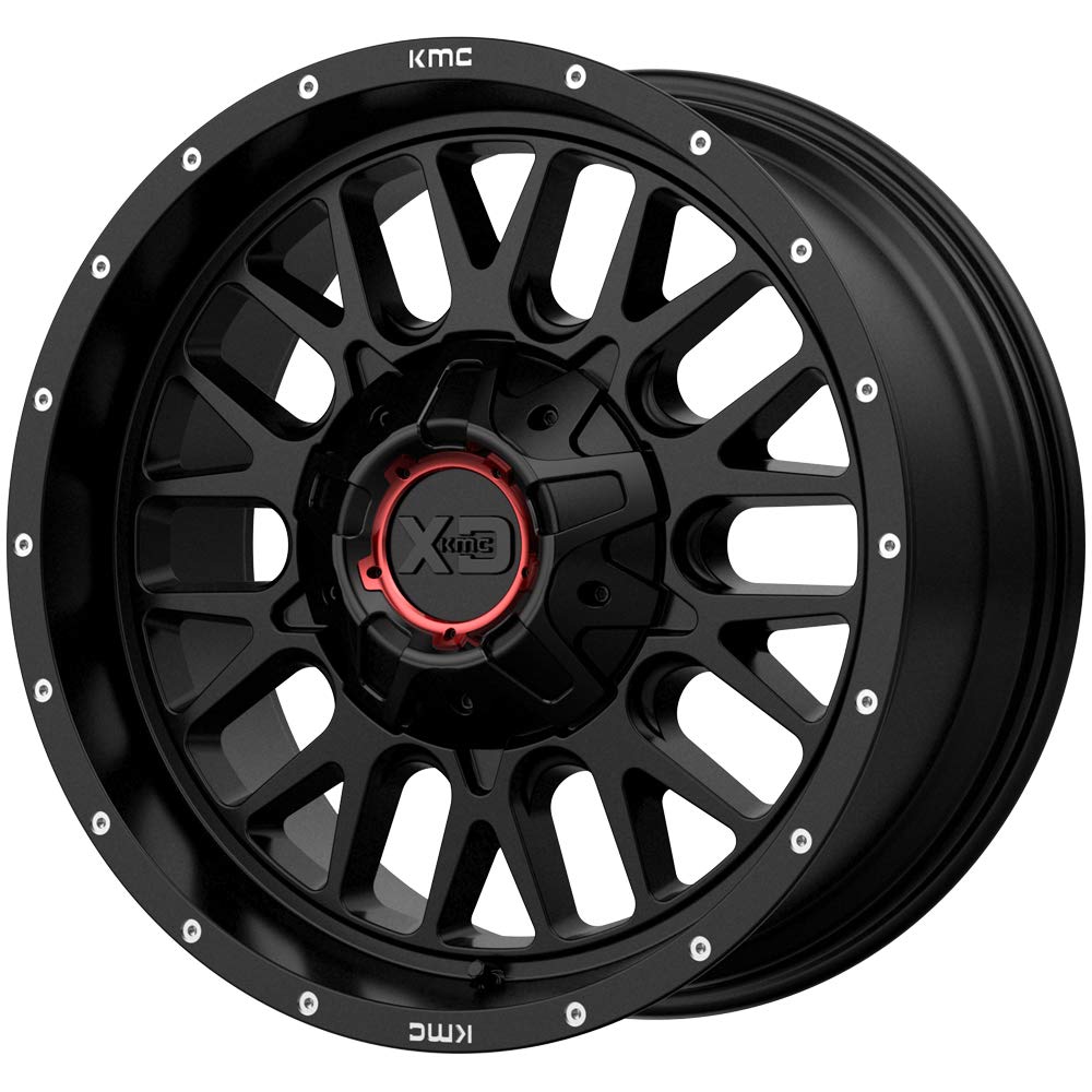 20x9 XD842 SNARE, Bolt Pattern: 8x6.5/, Offset: 18, SATIN BLACK, set of 1