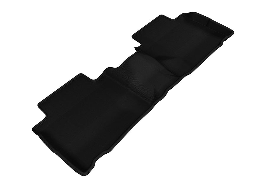 Kagu Floor Mat (Black) 3D MAXpider Custom Fit Compatible with Nissan Rogue 2014-2020 - Second Row