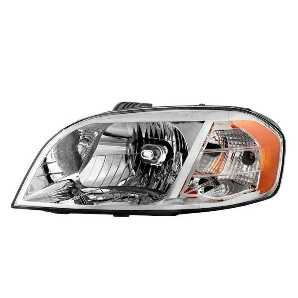 Headlight Xtune HD-JH-CAVEO07-OE-L (odel Only (Don't fit Hatchback Models) / Pontiac G3 2009 Notchback Models/Pontiac Wave 07-09 Notchback Models Driver Side -OEM Left)