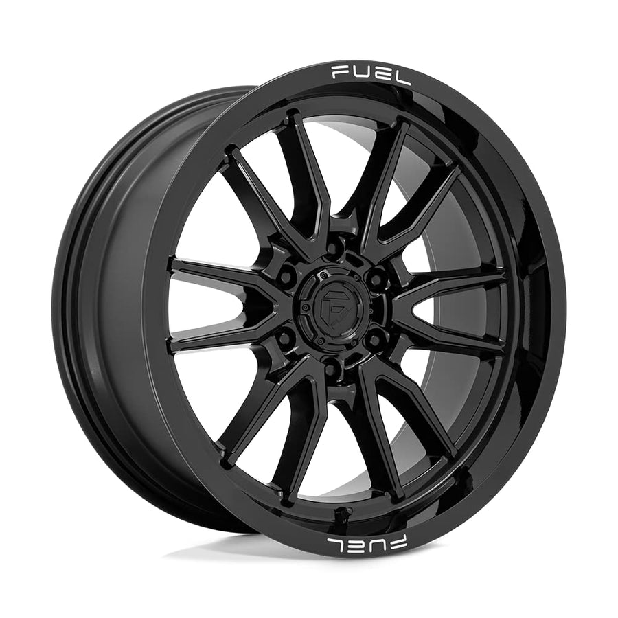 D760 CLASH FUEL OFF-ROAD 20X9, 6X135, 5.04, 1mm GLOSS BLACK - D76020908950