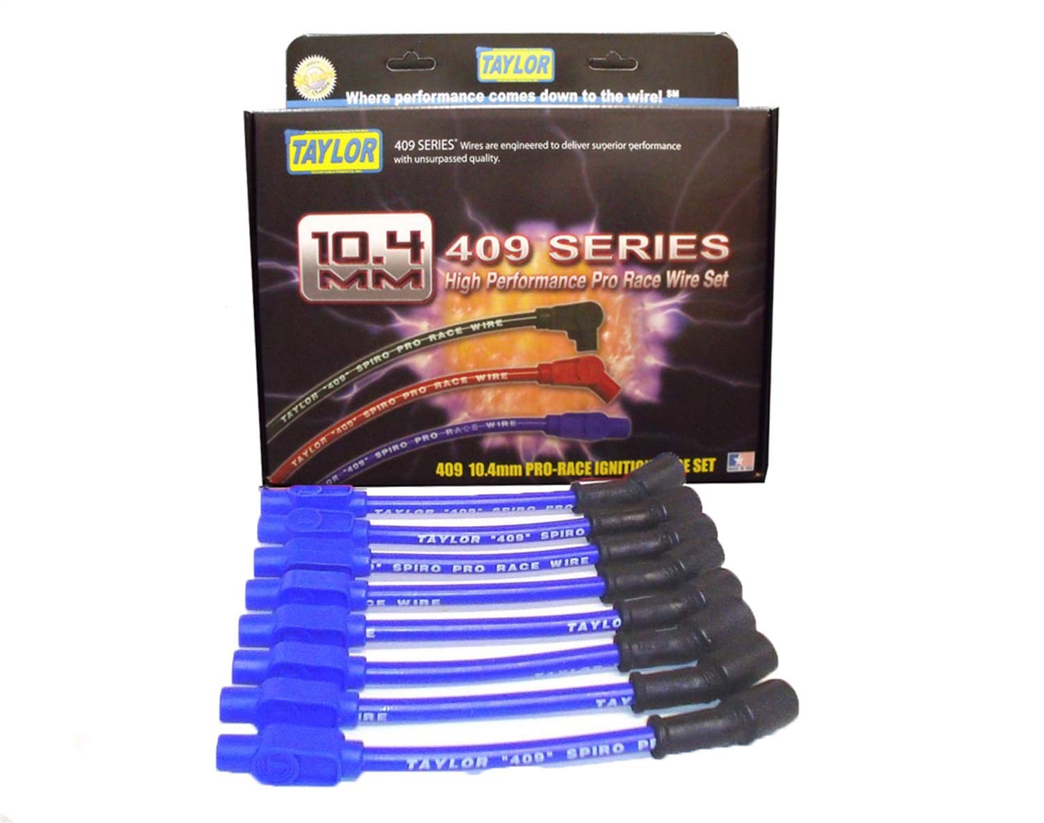 Pro Race Taylor Cable Ignition Wire Set, Blue 79603