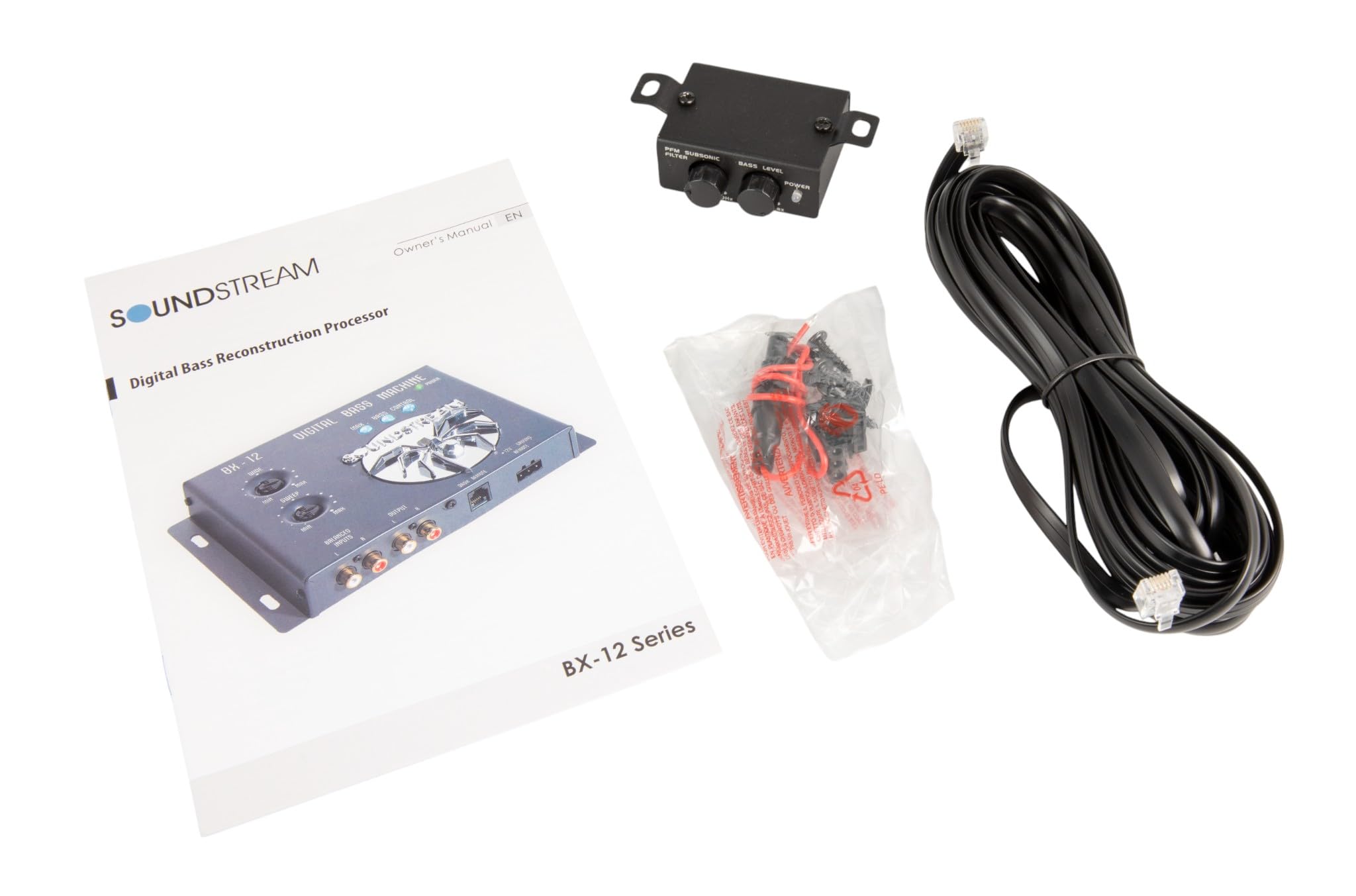 BX-12 Soundstream – Bass Processor | Car Audio Bass Restoration Processor with Remote Control | Epicenter Alternative for Factory & Aftermarket Sound Systems and Subwoofer Bass Booster