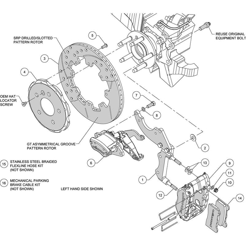 Rear Kit, NDPR / MC4 12.19, Drilled