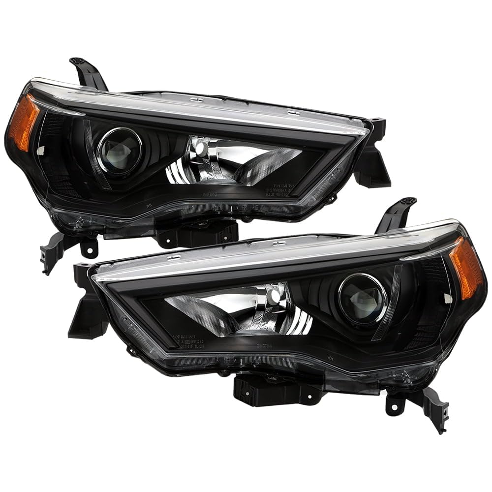 OEM Style Spyder Xtune Headlights (HD-JH-T4R14-AM-BK)